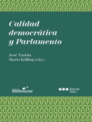 cover image of Calidad democrática y Parlamento